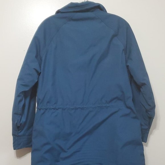 Vintage LL Bean Freeport ME Blue Hunting Jacket SM - Picture 3 of 4